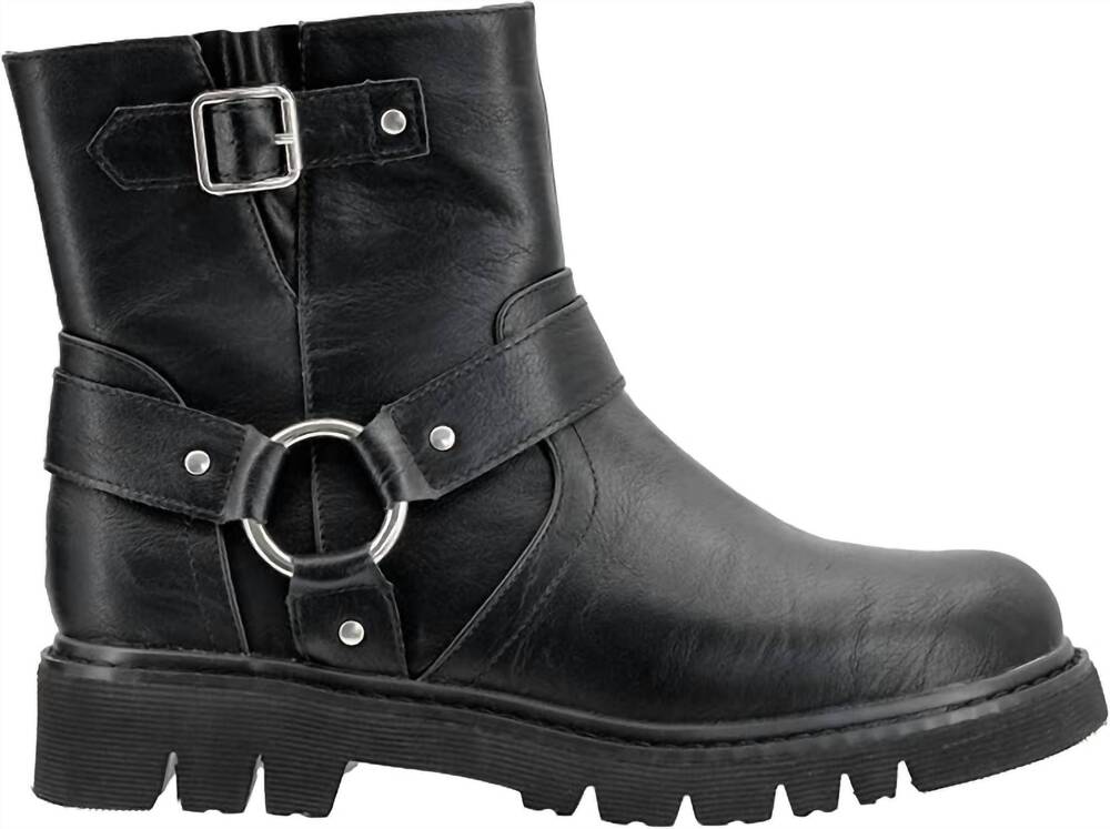 NEW CORKYS FOOTWEAR women's pick of the patch boot in black